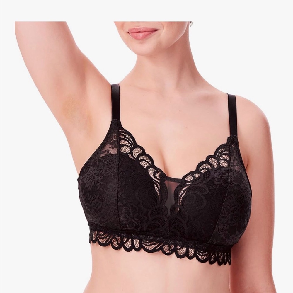 Bali Womens Bali Women's Desire All Over Lace Wirefree Bra 3 XL